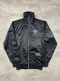 BLACK VINTAGE ADIDAS CHILE62 TRACK JACKET - 2000s - XS/S