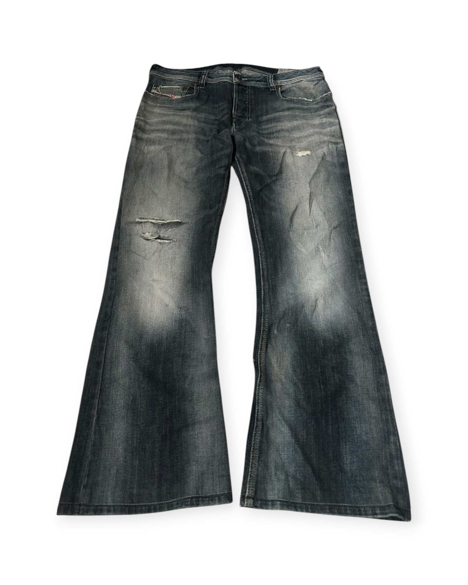 BLACK VINTAGE DIESEL BOOTCUT FIT DENIM RARE WASHED