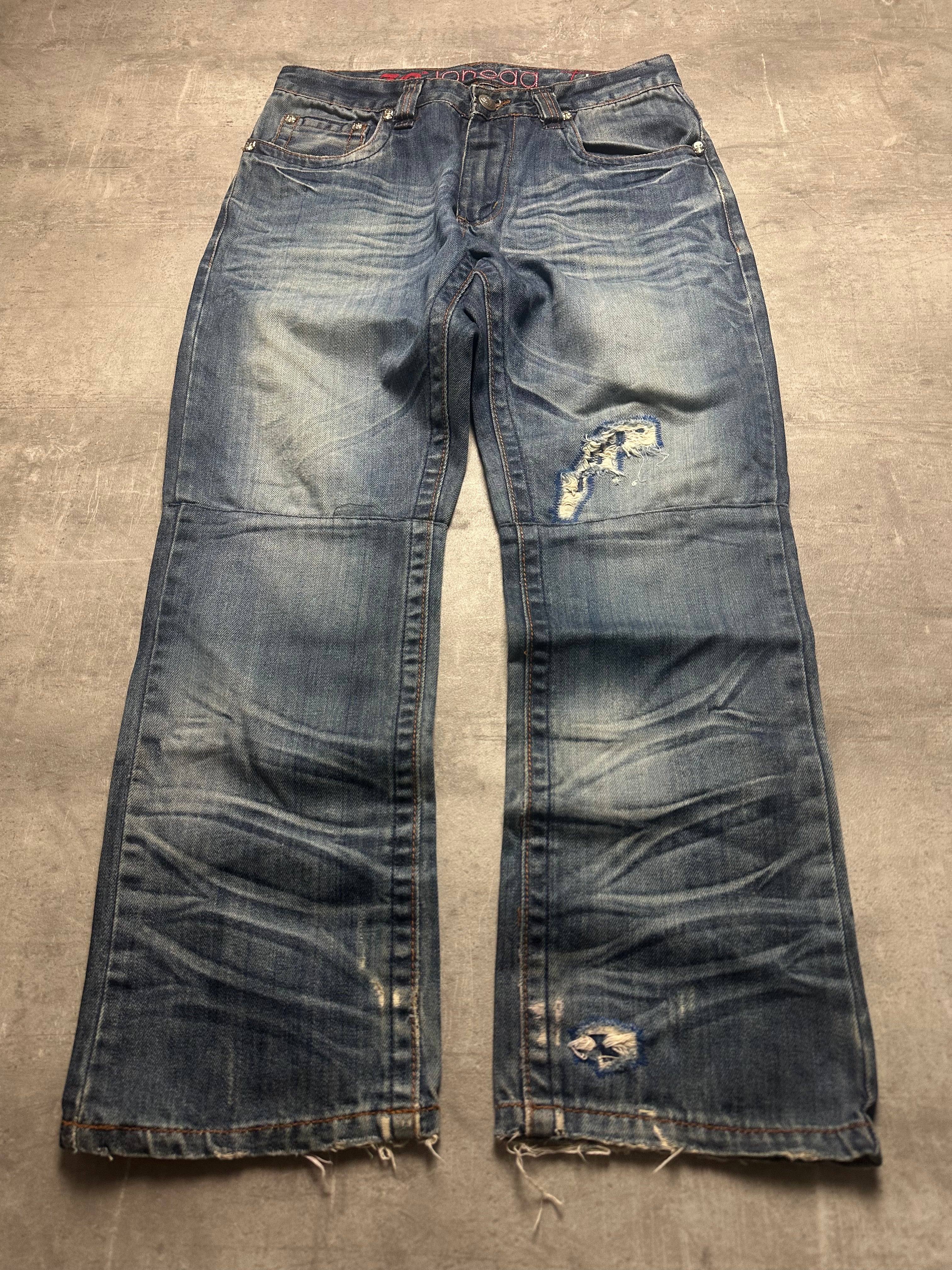 VINTAGE JAPANESE STYLE BAGGY DENIM - M/L