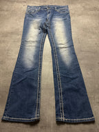 VINTAGE Y2K MISS ME STYLE BOOTCUT DENIM - S/M