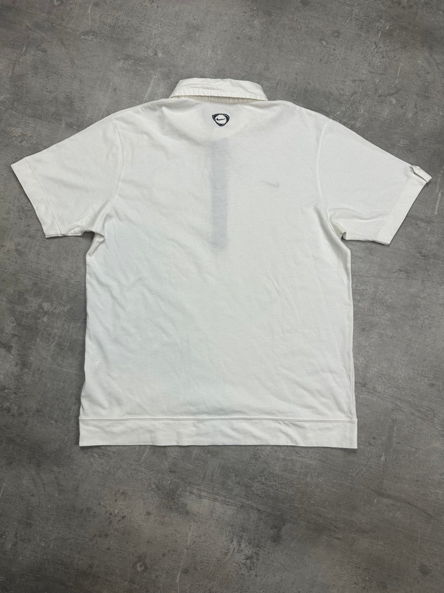 WHITE NIKE JUVENTUS POLOSHIRT - 2000s - M/L