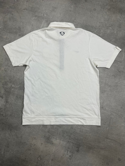WHITE NIKE JUVENTUS POLOSHIRT - 2000s - M/L