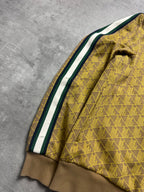 YELLOW LACOSTE SPORTSWEAR TRACK JACKET - S/M