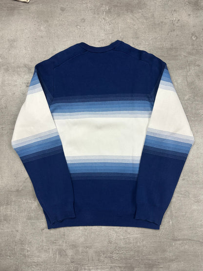 BLUE/WHITE LACOSTE FRANCE SWEATSHIRT - M/L