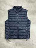 NAVY POLO RALPH LAUREN DOWN VEST - M/L