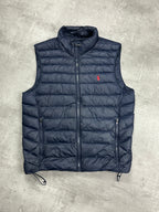 NAVY POLO RALPH LAUREN DOWN VEST - M/L