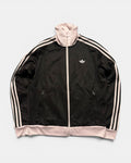 BROWN/ROSE ADIDAS ORIGINALS TRACK JACKET (W)