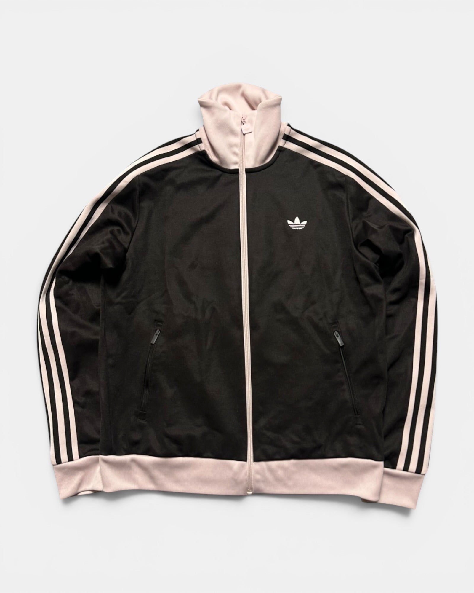 BROWN/ROSE ADIDAS ORIGINALS TRACK JACKET (W)