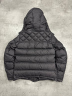 GREY BLUE USA DOWN PUFFER JACKET - M