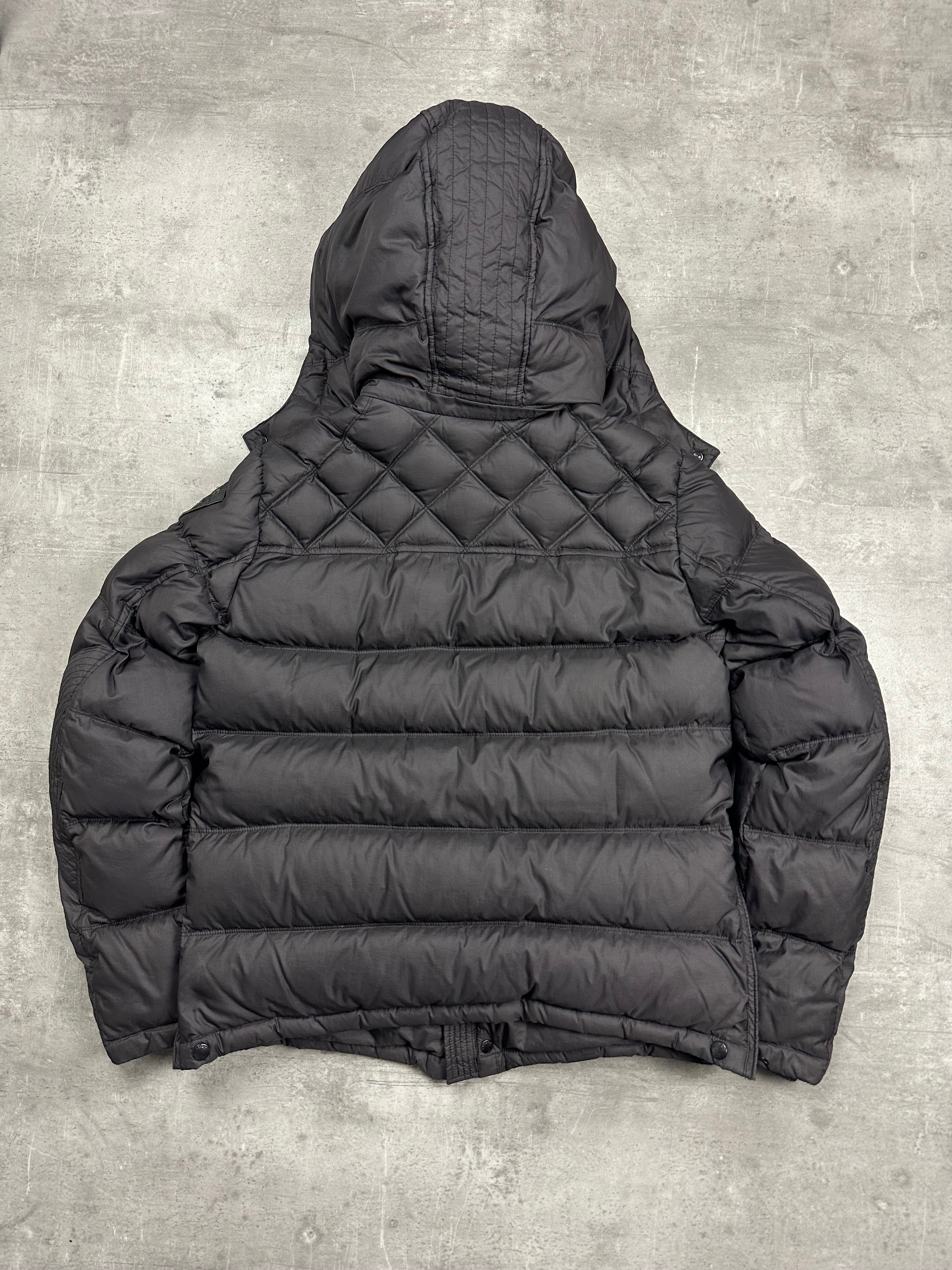 GREY BLUE USA DOWN PUFFER JACKET - M