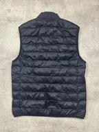NAVY LACOSTE VEST Y2K - S/M