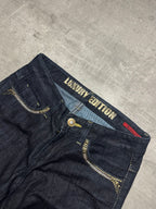 VINTAGE Y2K GUESS BOOTCUT DENIM - S