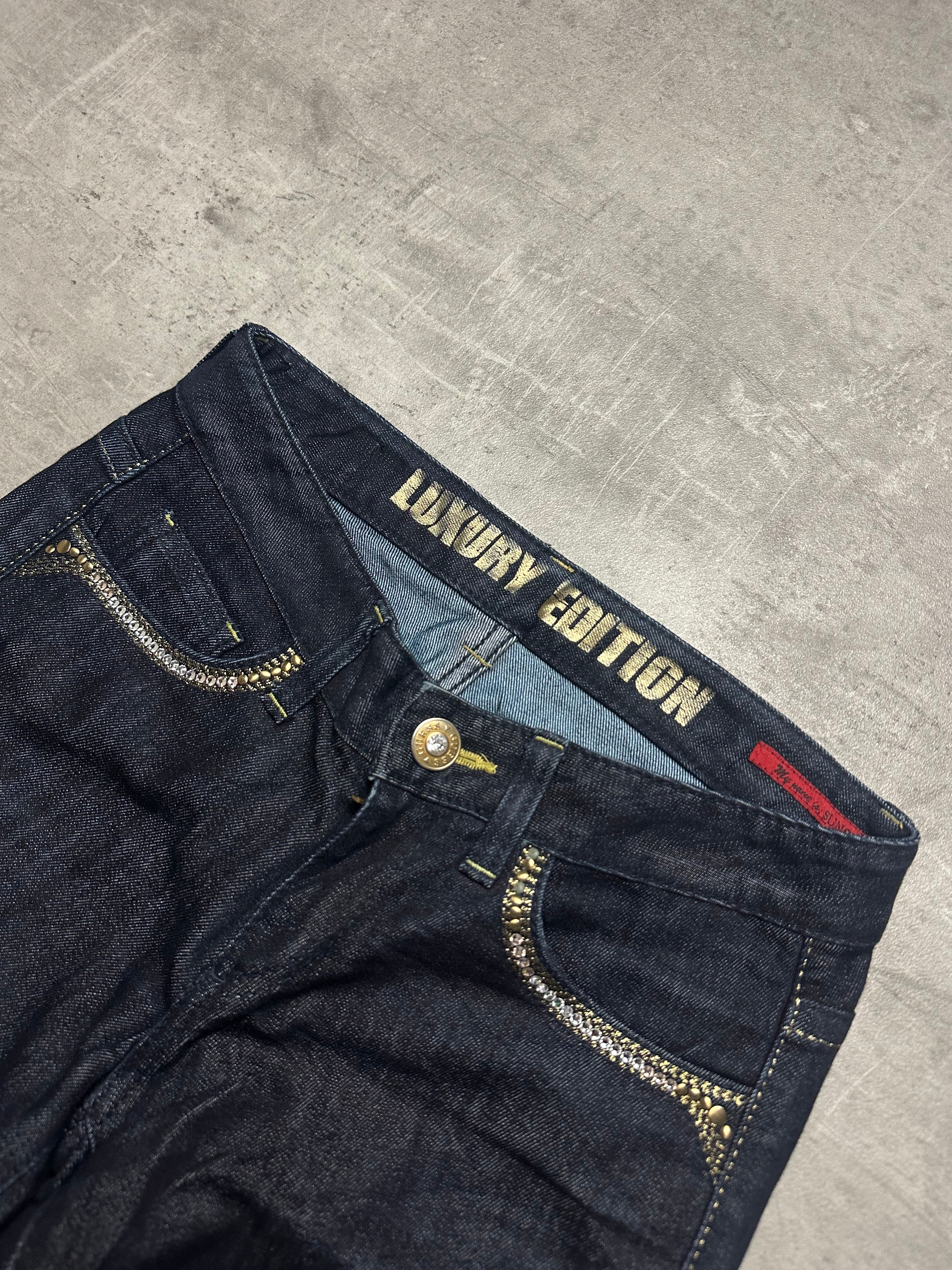 VINTAGE Y2K GUESS BOOTCUT DENIM - S