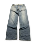 BLUE VINTAGE DOLCE&GABANNA BIG LOGO BAGGY DENIM RARE