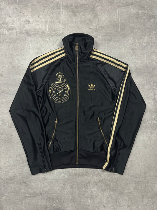 BLACK VINTAGE ADIDAS RARE MEXICO TRACKJACKET - 2000s - XS/S