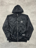 BLACK VINTAGE ADIDAS CHILE62 TRACK JACKET - 2000s - M