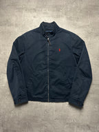 NAVY POLO RALPH LAUREN HARRINGTON JACKET - S/M