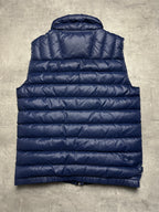 NAVY LACOSTE DOWN VEST - S/M