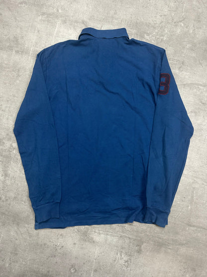 BLUE POLO RALPH LAUREN BIG PONY LONGSLEEVE - M
