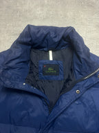 BLUE LACOSTE DOWN PUFFER JACKET - M/L