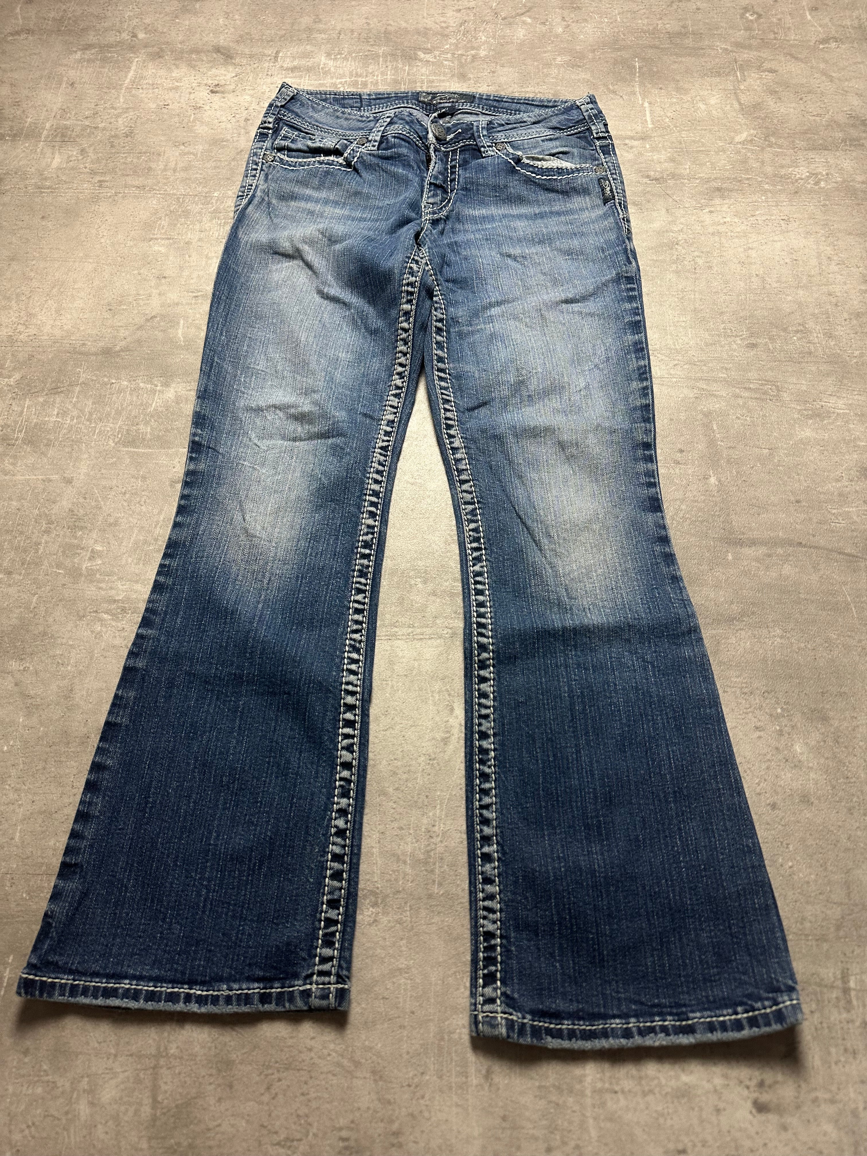 VINTAGE Y2K MISS ME STYLE BOOTCUT DENIM - S