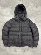GREY BLUE USA DOWN PUFFER JACKET - M