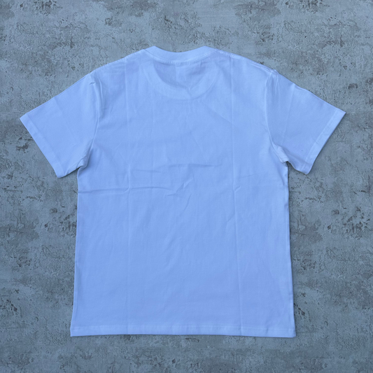 WHITE HELLO KITTY VIBES GRAPHIC T-SHIRT