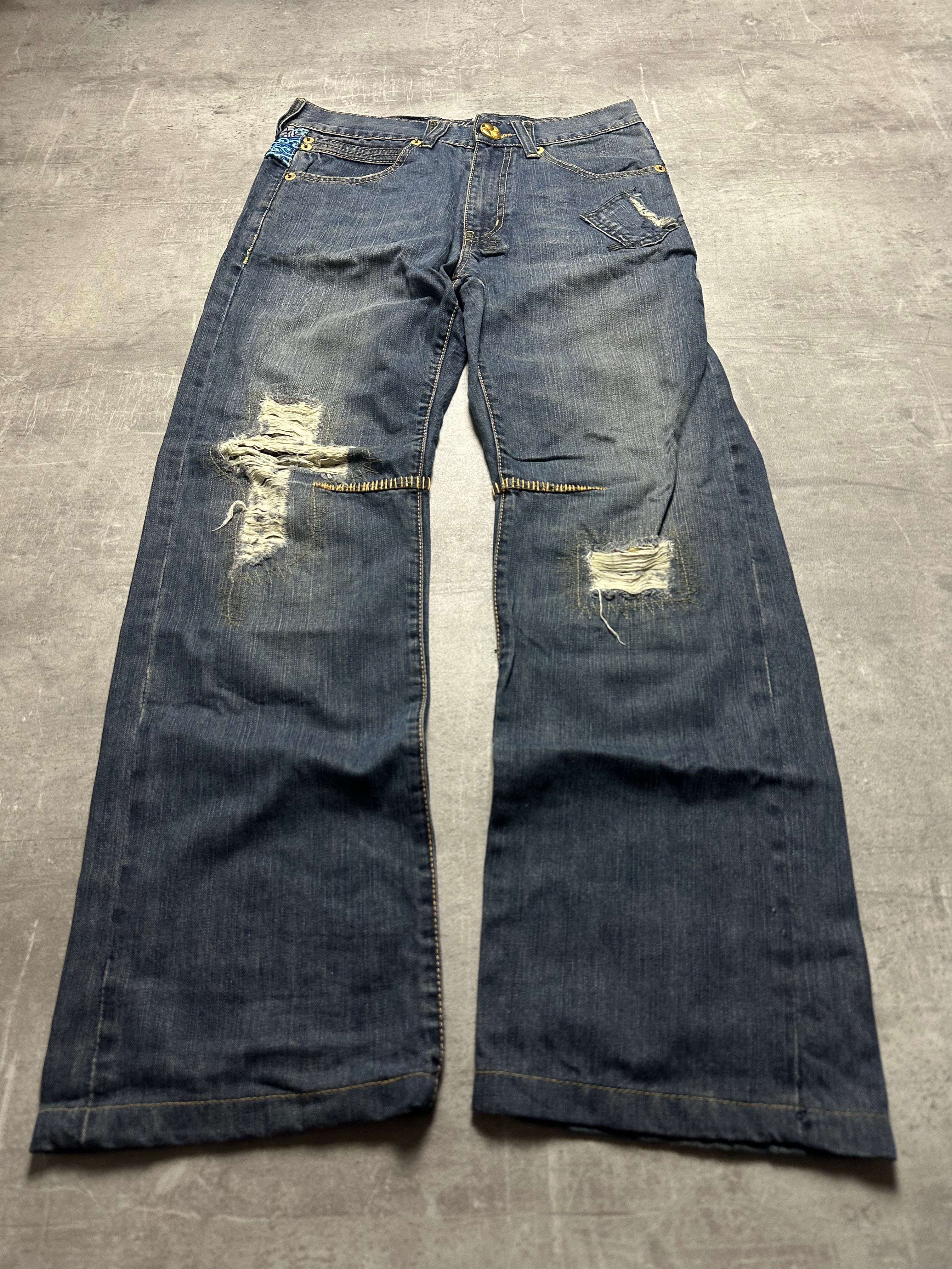 VINTAGE JAPANESE STYLE BAGGY DENIM - M/L