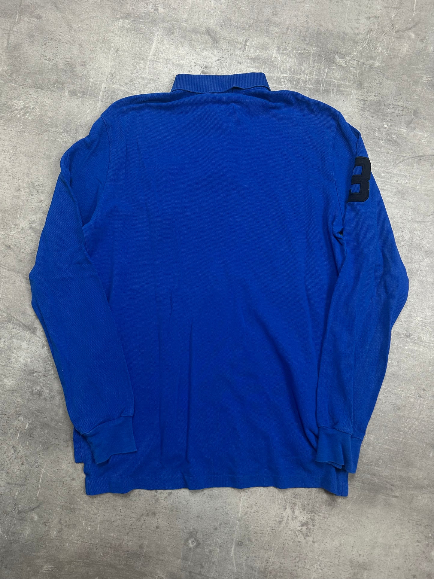 BLUE POLO RALPH LAUREN BIG PONY LONGSLEEVE - M/L