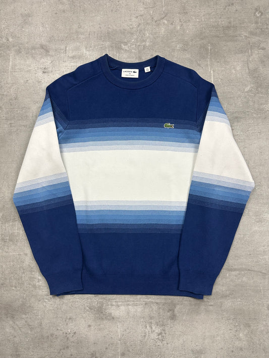 BLUE/WHITE LACOSTE FRANCE SWEATSHIRT - M/L