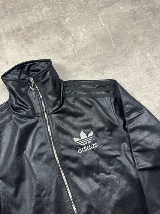 BLACK VINTAGE ADIDAS CHILE62 TRACKJACKET - 2000s - XS/S