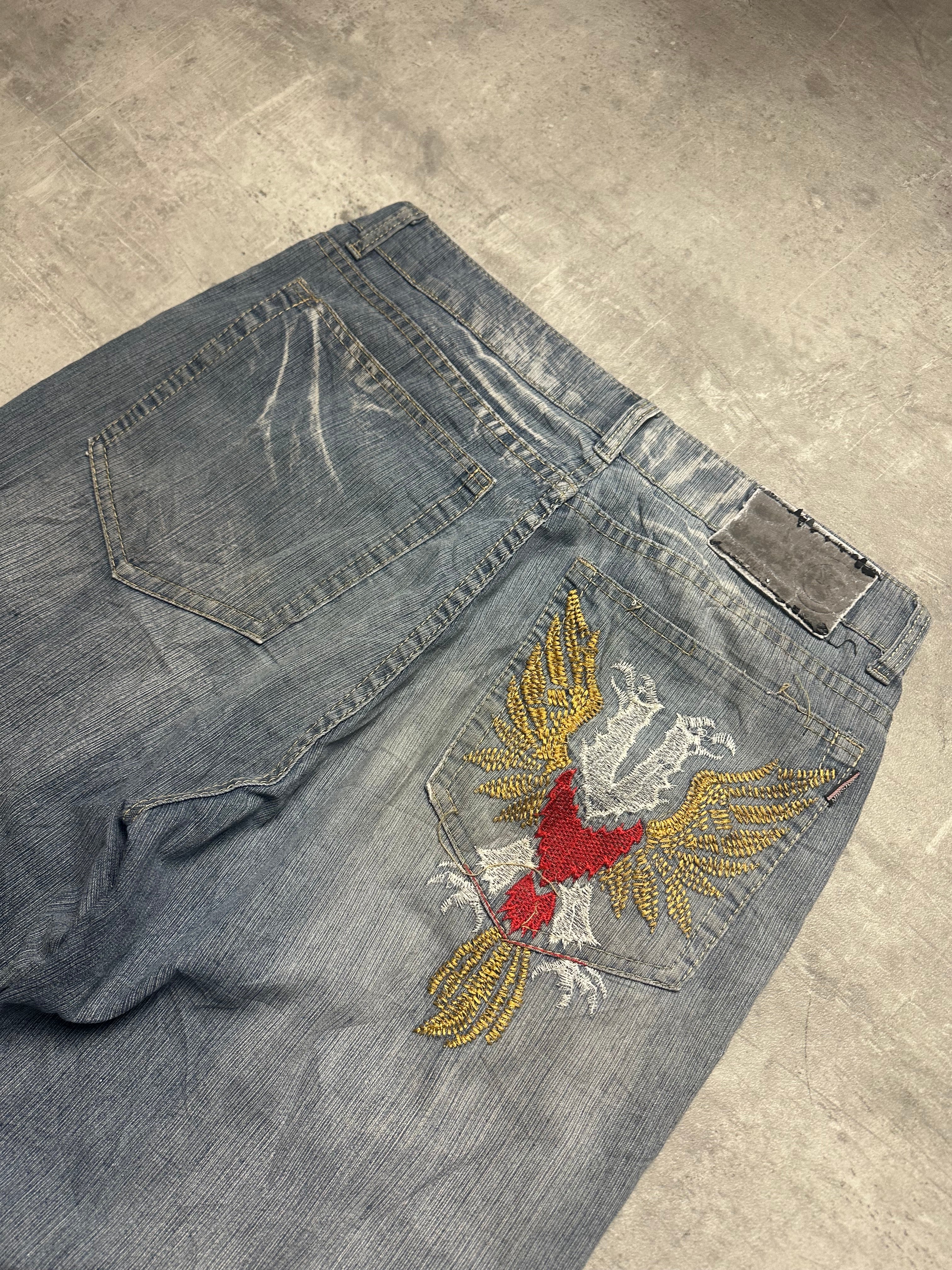 VINTAGE JAPANESE STYLE BAGGY DENIM - M/L