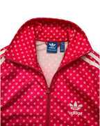 PINK VINTAGE ADIDAS FIREBIRD LIPS TRACKJACKET RARE (W)