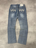 BLUE VINTAGE Y2K MISS ME STYLE BOOTCUT DENIM - 2000s - XS