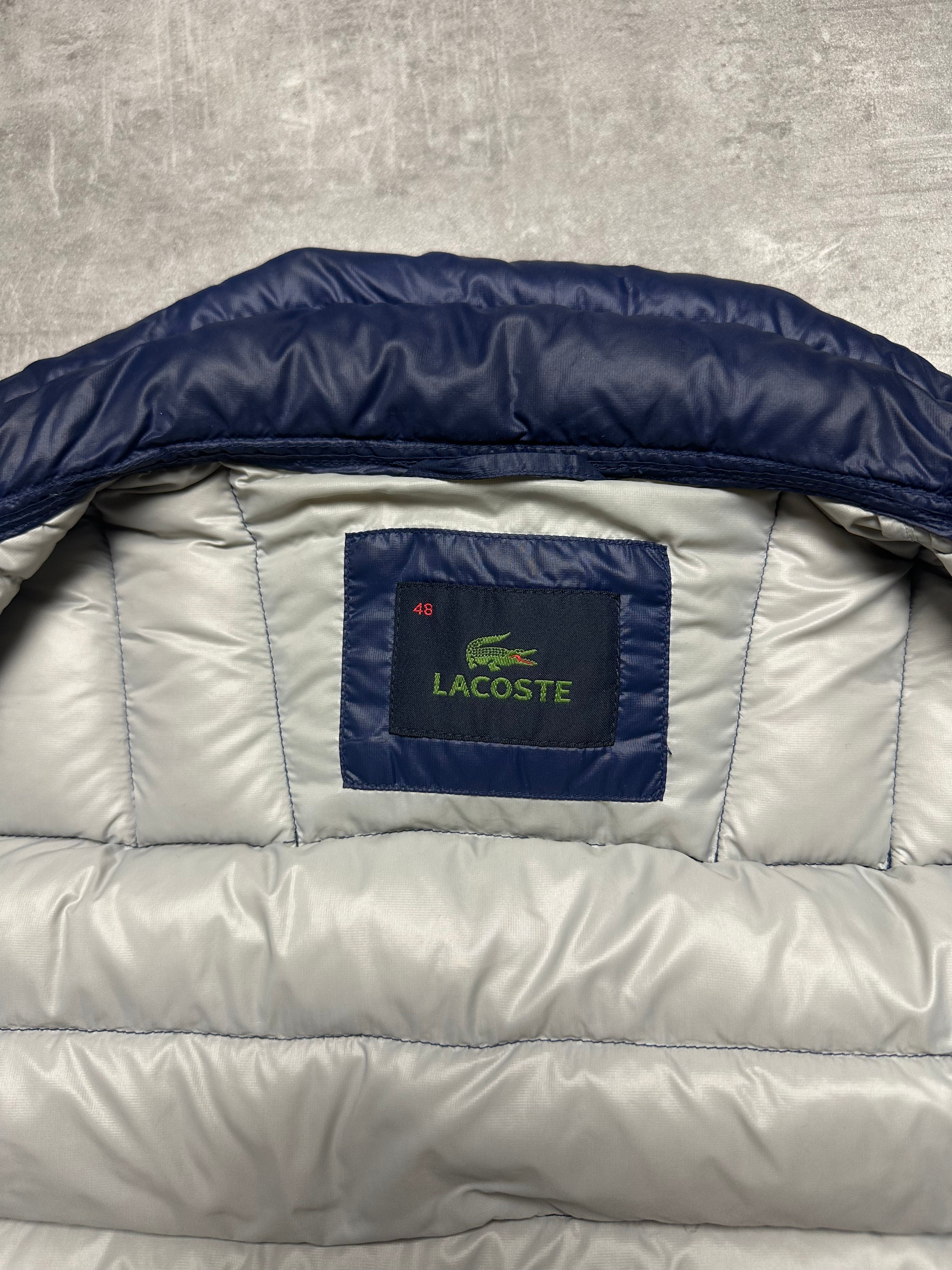 NAVY LACOSTE DOWN VEST - S/M