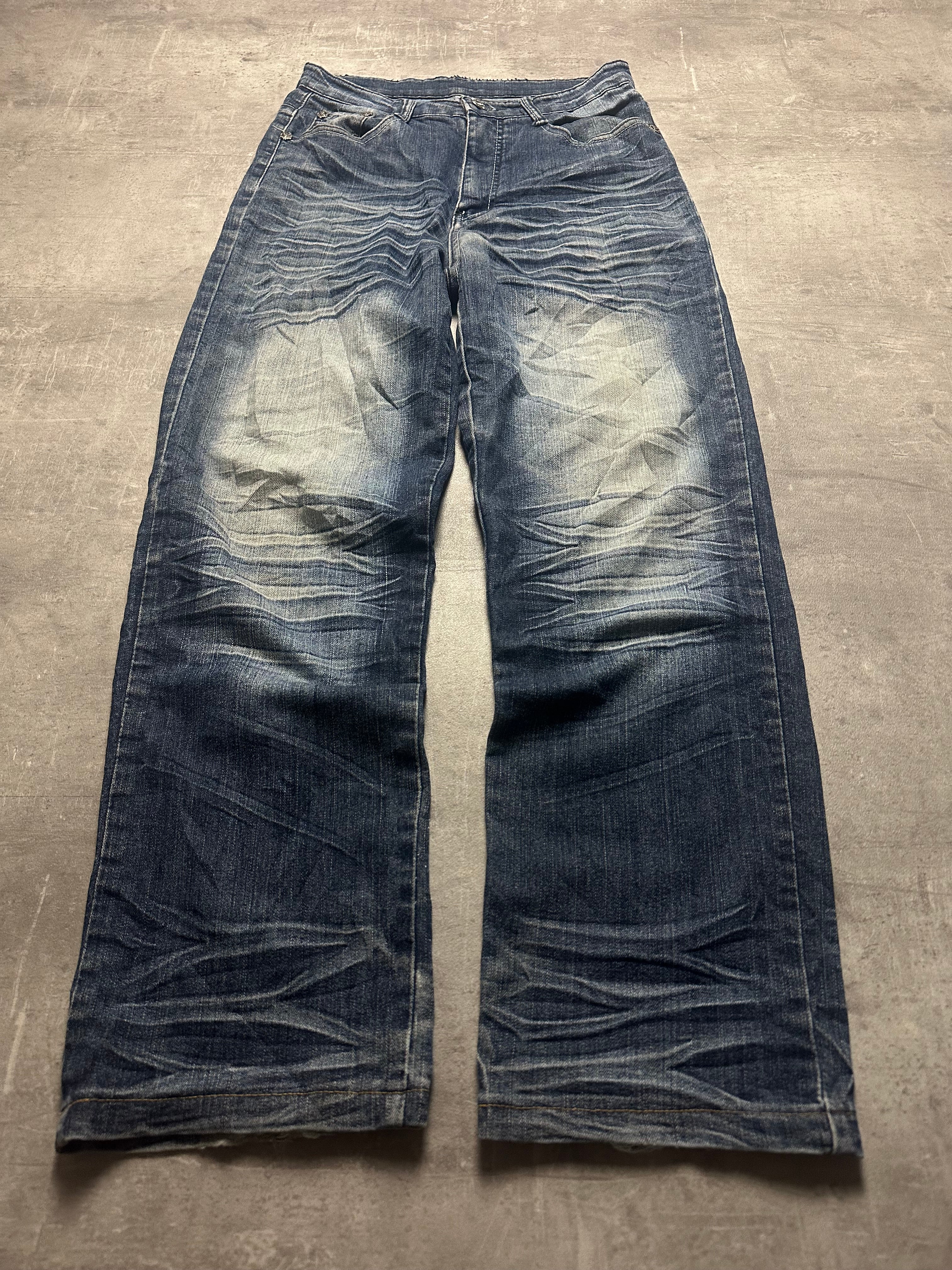 VINTAGE JAPANESE STYLE BAGGY DENIM - M/L