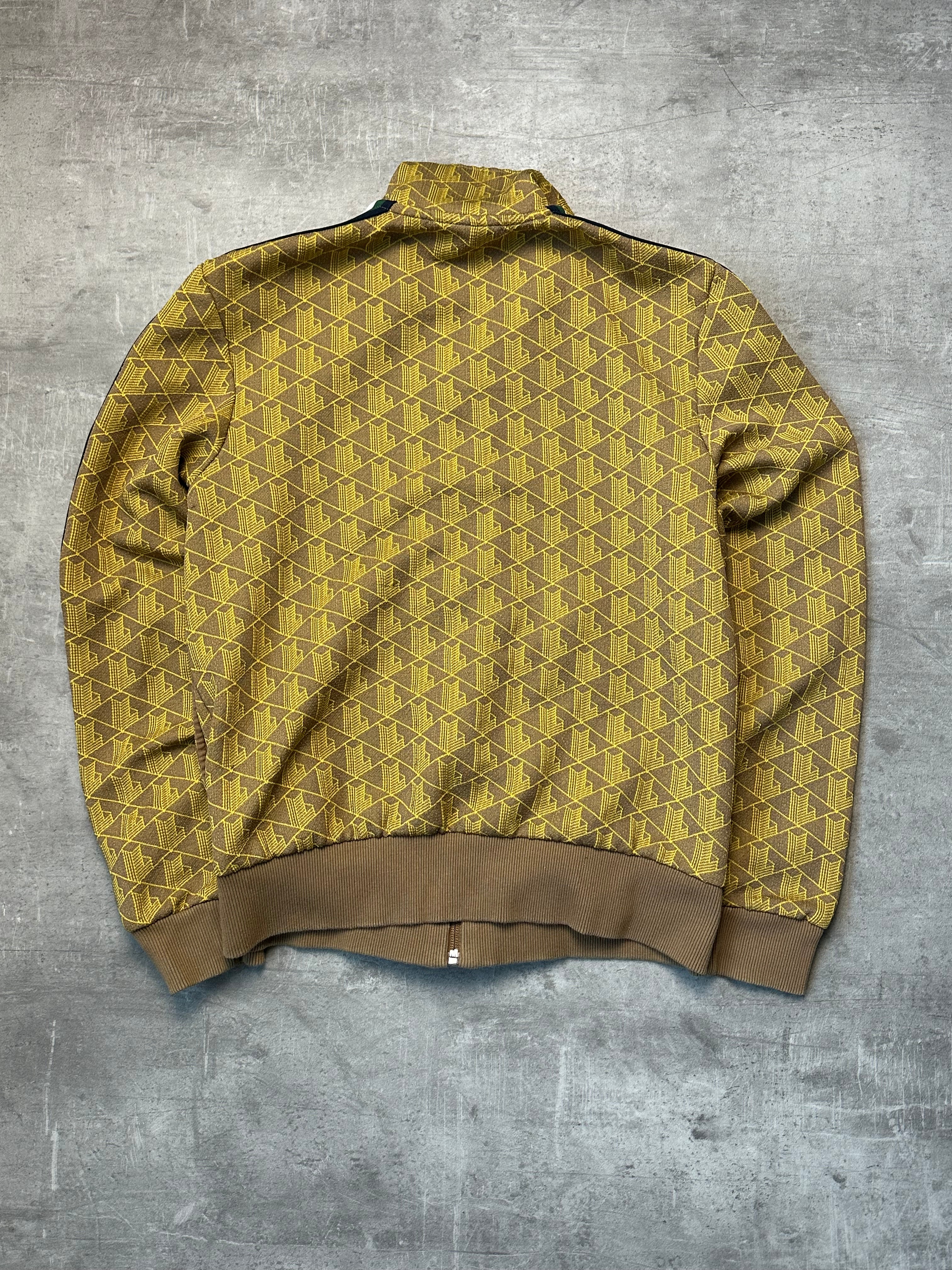 YELLOW LACOSTE SPORTSWEAR TRACKJACKET - XS/S