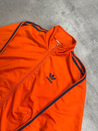 ORANGE VINTAGE ADIDAS RETRO 90s FIREBIRD TRACKJACKET - S/M