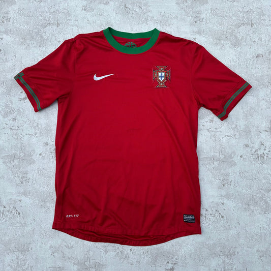 RED NIKE PORTUGAL JERSEY TRIKOT - 2000s - M