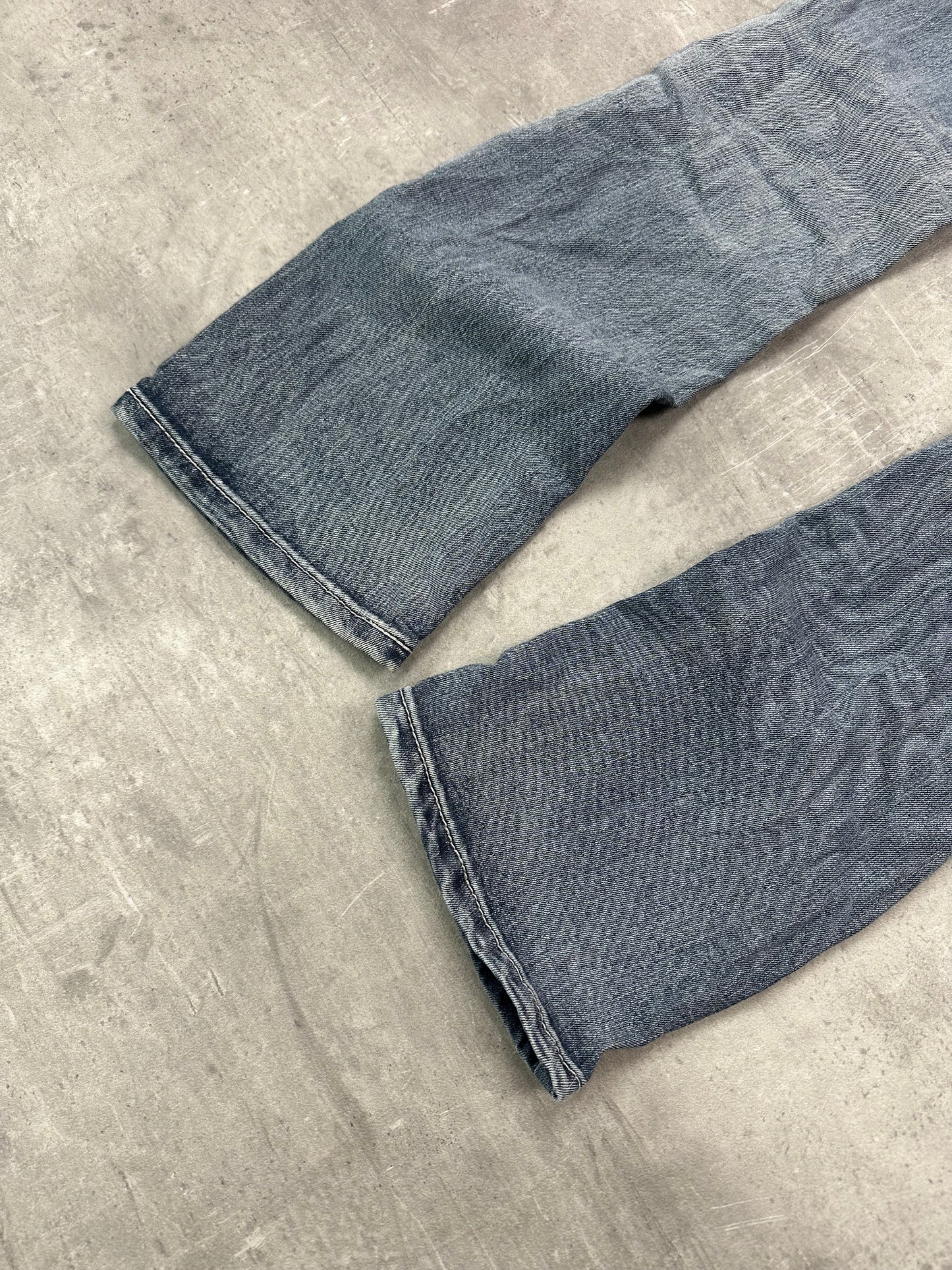 BLUE VINTAGE Y2K MISS ME STYLE BOOTCUT DENIM - 2000s - XS/S