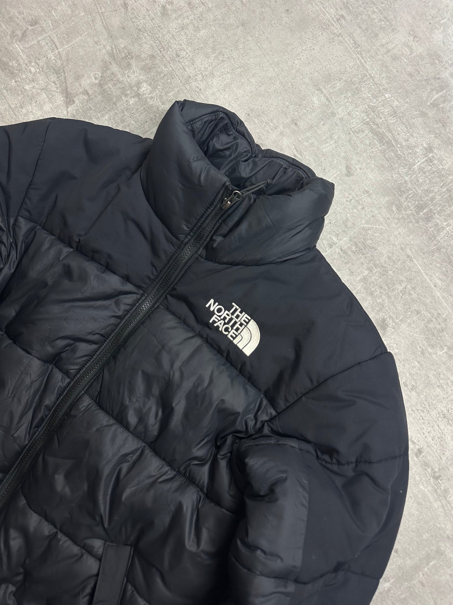 BLACK THE NORTH FACE PUFFER JACKET - 2000s - M/L