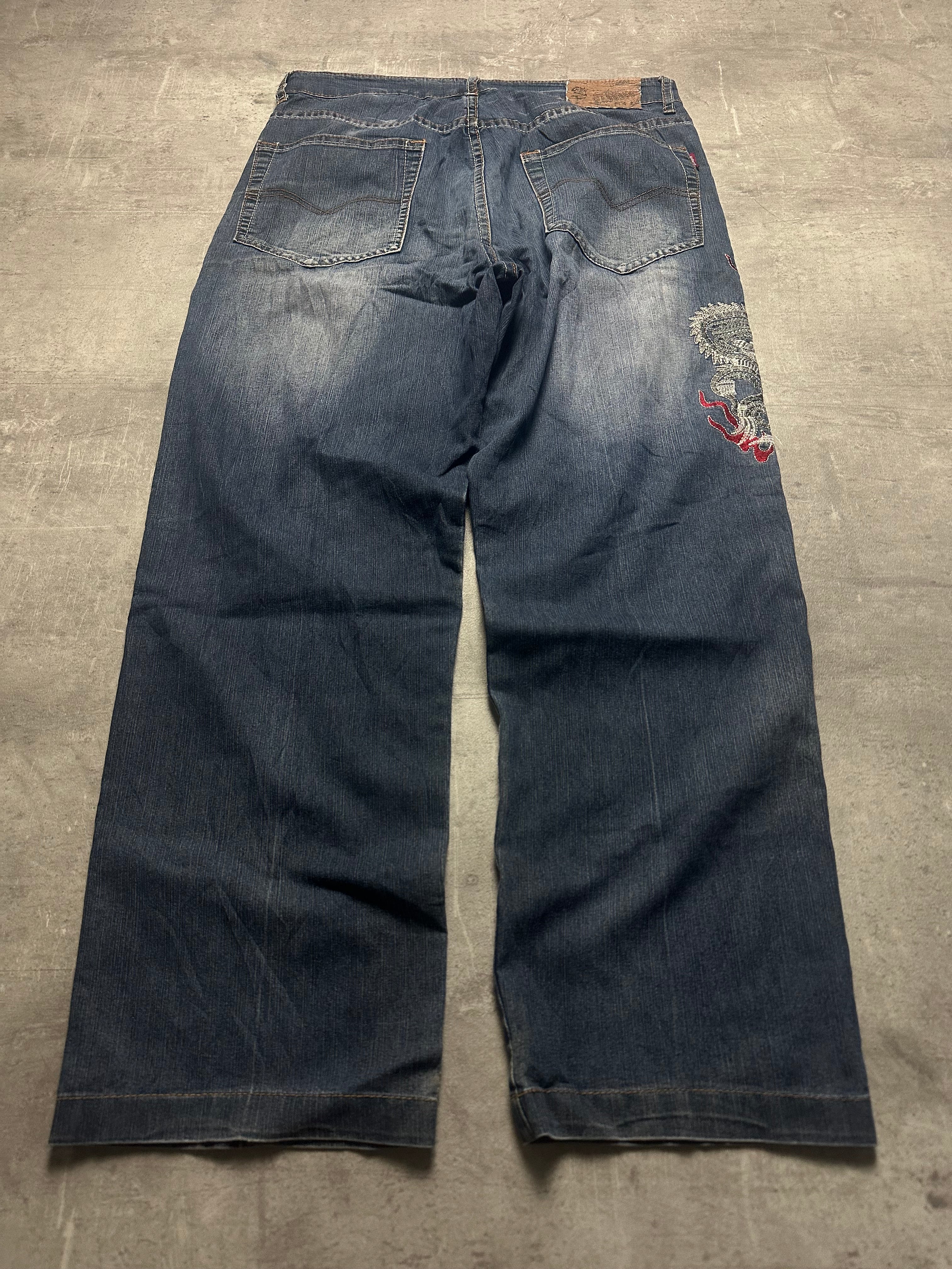 VINTAGE JAPANESE STYLE BAGGY DENIM - M/L