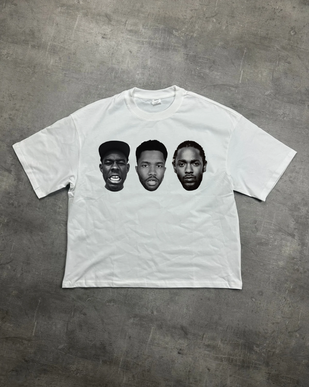 WHITE TYLER VIBES GRAPHIC T-SHIRT