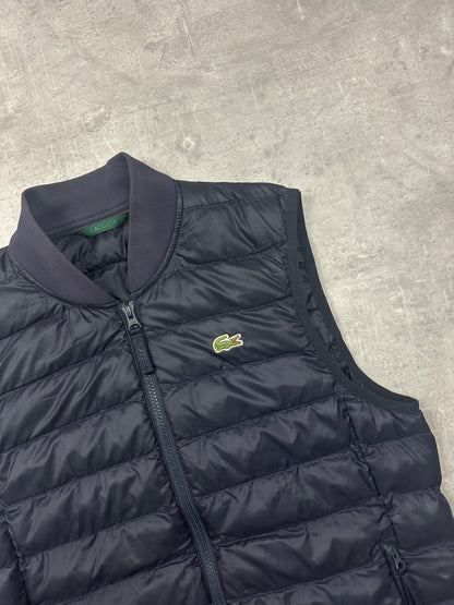 NAVY LACOSTE WESTE VEST Y2K - S/M
