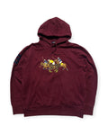 BORDEAUX POLO RALPH LAUREN PONY CLUB HOODIE