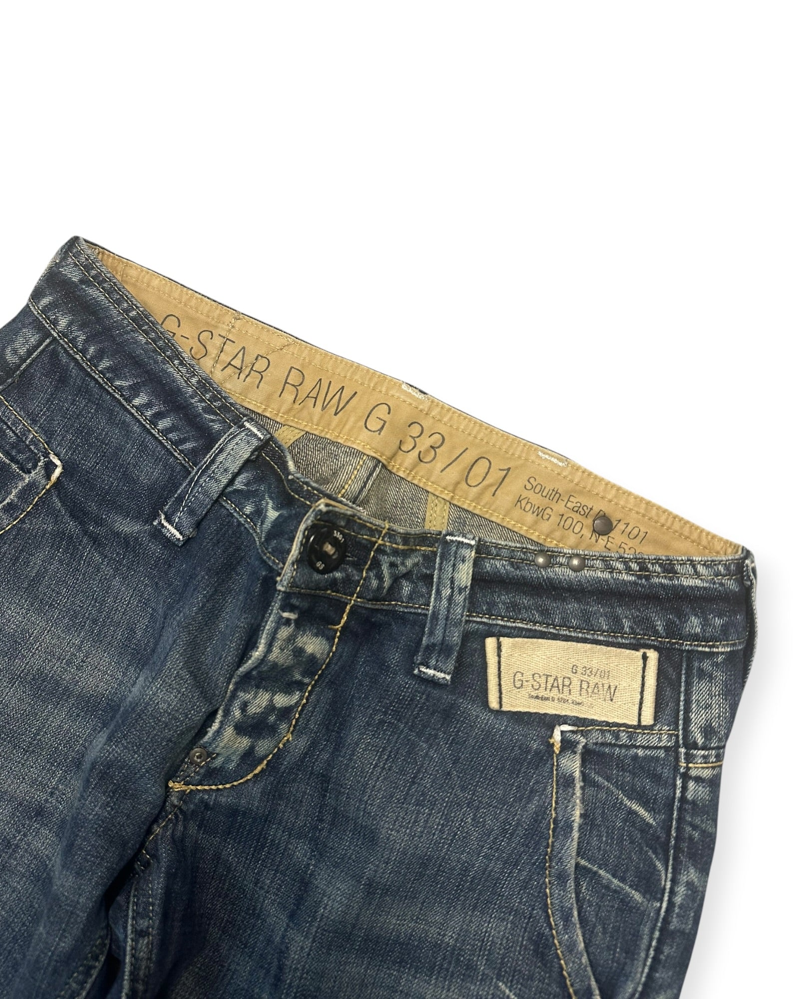 BLUE RAW VINTAGE G-STAR RAW BOOTCUT DENIM