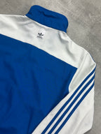 BLUE/WHITE VINTAGE ADIDAS RETRO VESPA TRACKJACKET RARE - 2000s - M