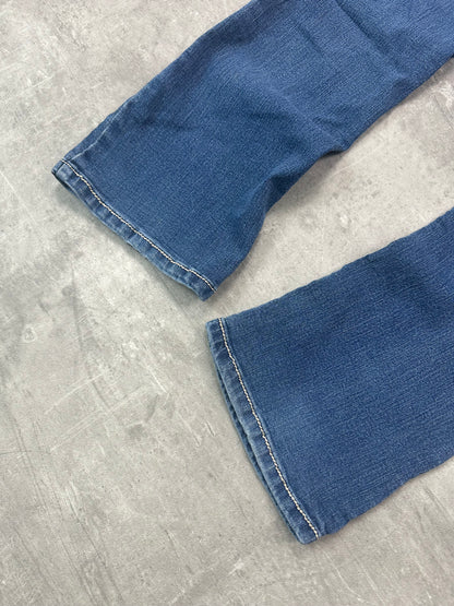 BLUE VINTAGE Y2K MISS ME STYLE BOOTCUT DENIM - 2000s - XS/S