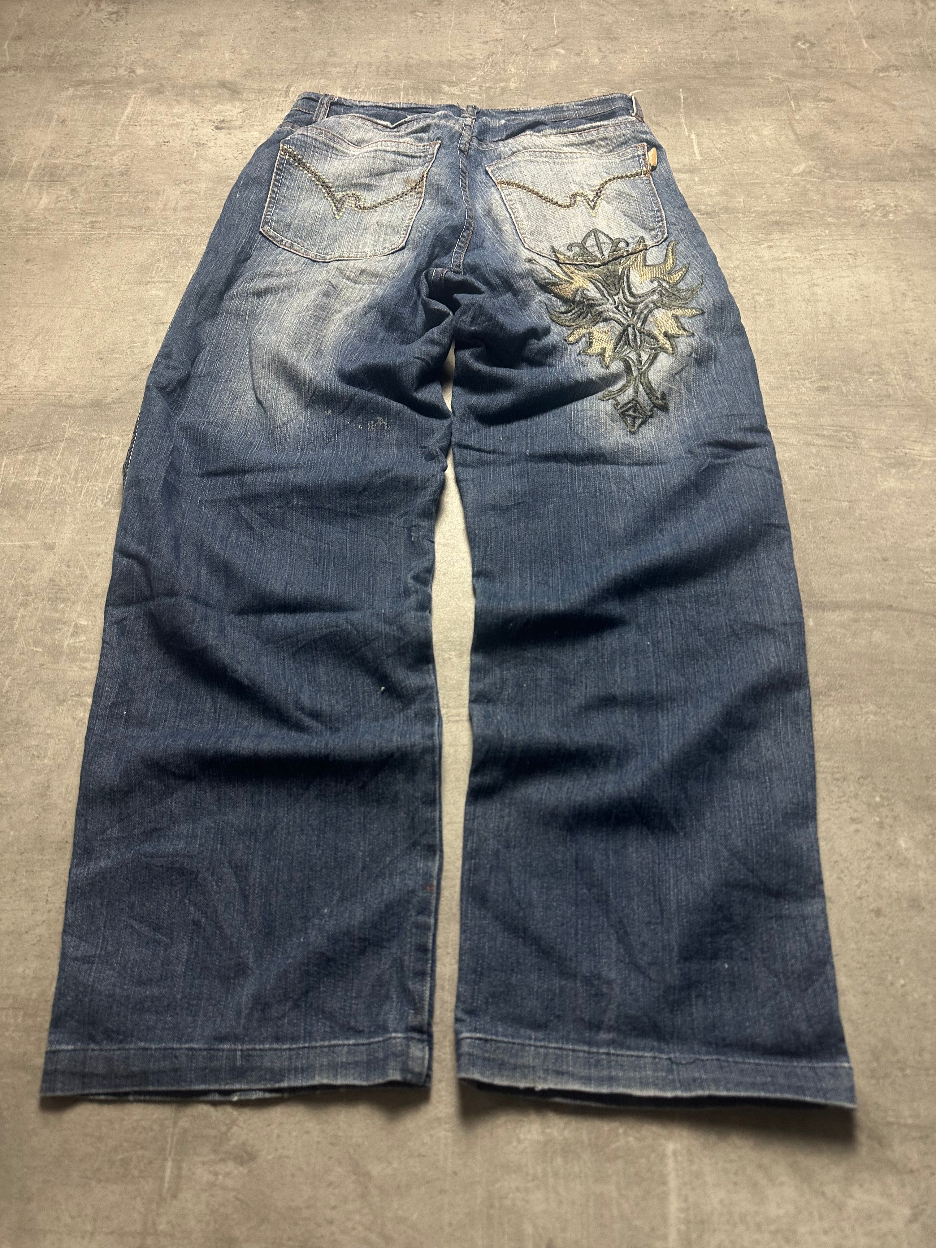 VINTAGE JAPANESE STYLE BAGGY DENIM - S/M