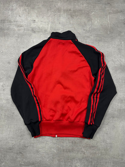 RED/BLACK VINTAGE ADIDAS FIREBIRD TRACKJACKET - 2000s - S/M